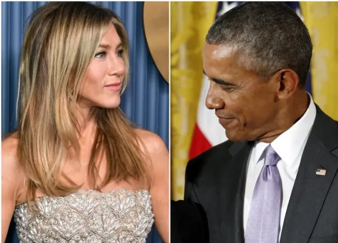 Barack Obama and Jennifer Aniston